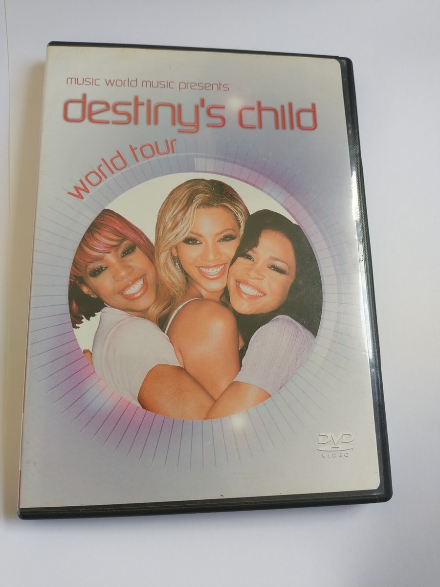 Destinys Child - World Tour (DVD, 2003) DVD is clean! 74645424699