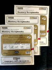 Pioneer Memory Scrapbooks 8 1/2 x 11 Top Loading Refill 3 Packs