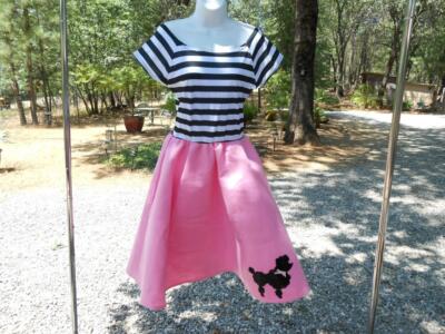 VTG CHARADES PINK POODLE DRESS COSTUME FELT SKIRT DRESS + SOCKS Adullt Sz: L. | eBay VTG CHARADES PINK POODLE DRESS COSTUME FELT SKIRT DRESS + SOCKS Adullt Sz: L. | eBay