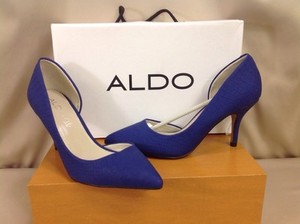 aldo blue pumps
