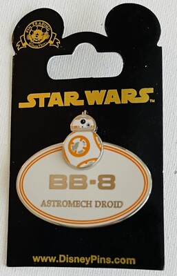 Disney Pin BB-8 Name Tag Badge Pin | eBay
