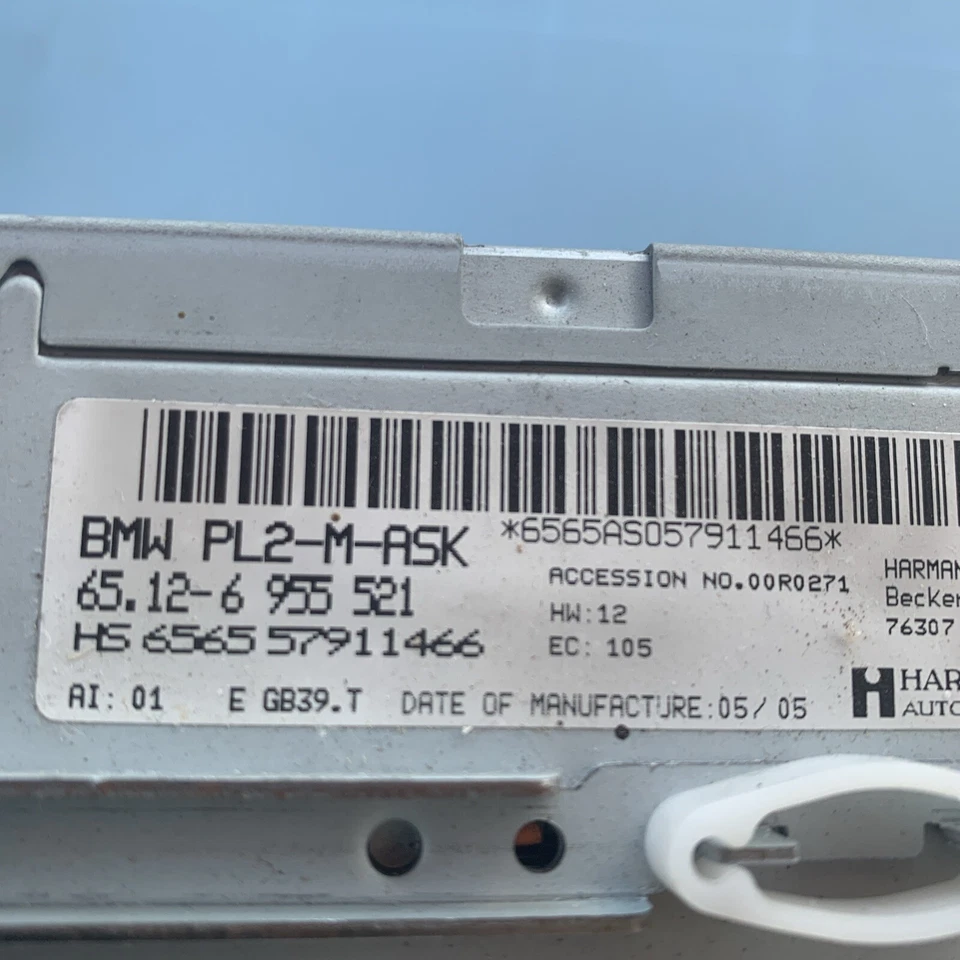 Radio Navi Business CD Mp3 BMW Série 1 E87 Navigation BMW E87 modèle PL2 Masque - Photo 4/4