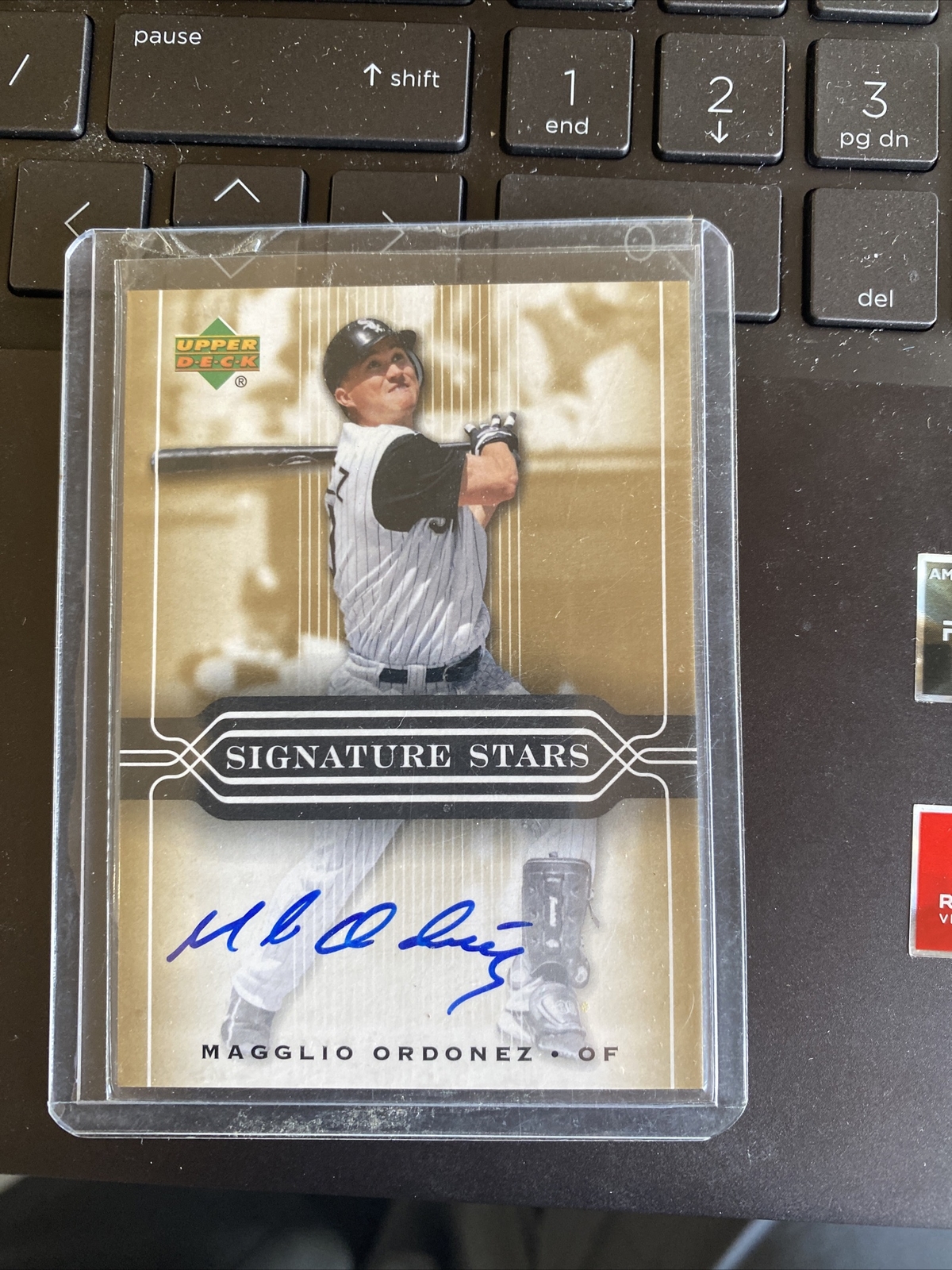 2005 Upper Deck Retail Signature Stars Magglio Ordonez #SS-MO1 Auto