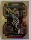 2021 Panini Prizm Basketball Prizms Silver DeMar DeRozan #113 PSA 8.5