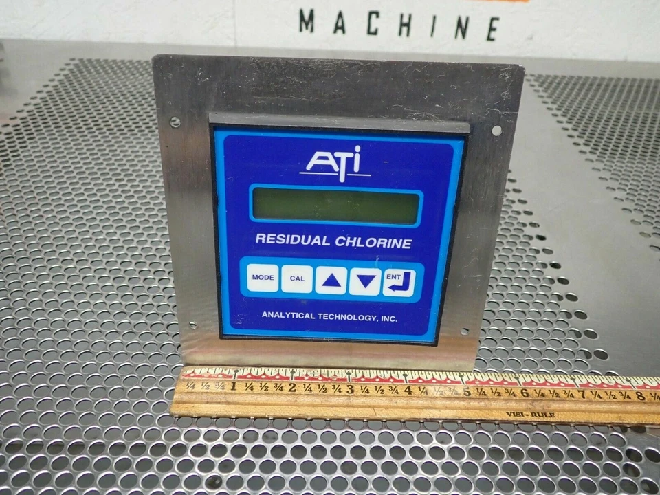 ATI CL2-03/A15 R 2.21 Residual Chlorine Panel Monitor Interface Used W/ Warranty - Image 3 of 4
