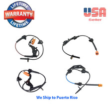 Set4 Abs Wheel Speed Sensor Front-rear Left Right Firs Honda Cr-v 2002-2006
