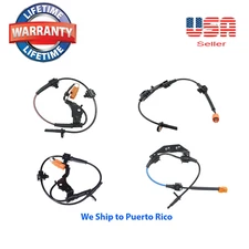 SET4  ABS Wheel Speed Sensor Front-Rear Left & Right  Firs: Honda CR-V 2002-2006