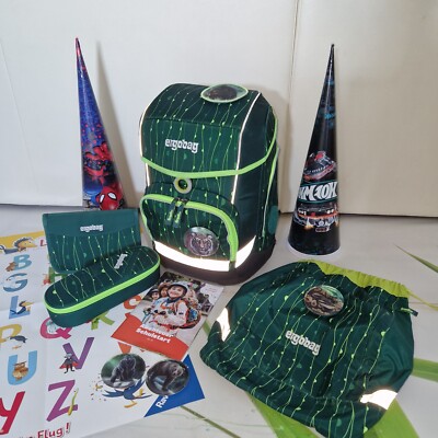 ERGOBAG CUBO RAMBAZAMBÄR LUMI SCHULRANZEN - TORNISTER - SET PREIS - KOMPLETT SET