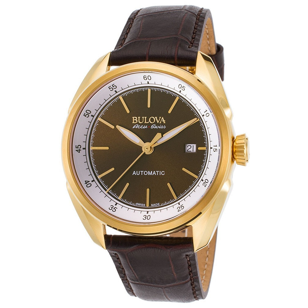 Bulova Accu-Swiss 64B127 Tellaro Men's Swiss Made Automatic Watch