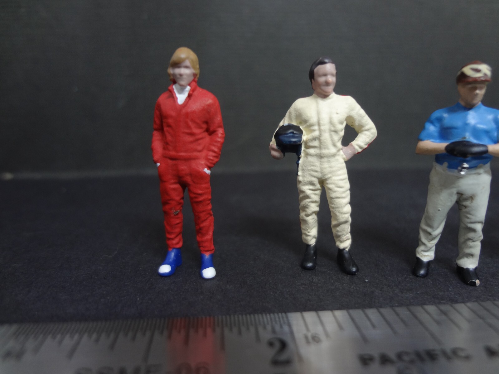 1:64 Scale figure set race car driver figures 6X Diorama Accessories 1: ...