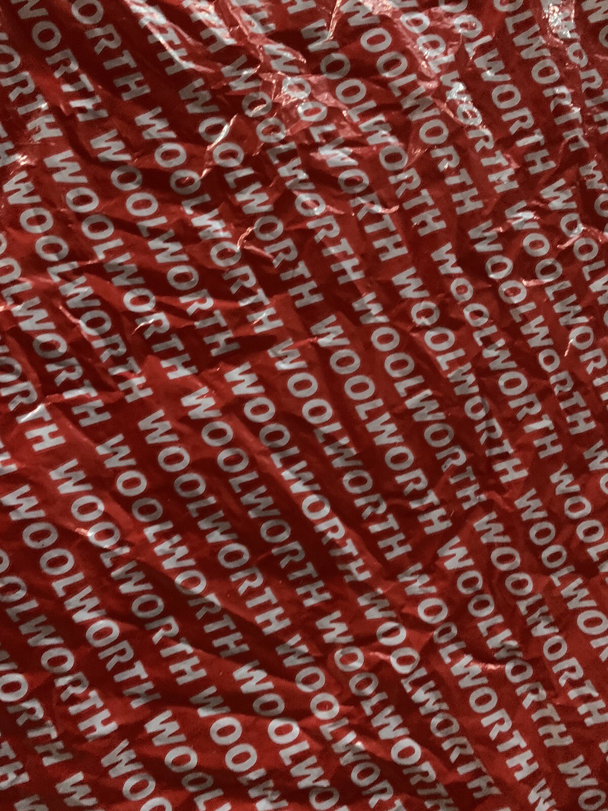 Vintage/ Collectable 'Woolworths' Plastic Carrier Bag eBay