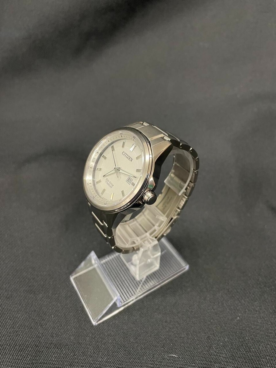 CITIZEN J810-R006487 Eco-Drive Men's Watch White Dial Analog Round