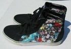 VANS Disney Alice in Wonderland Rabbit Hole High tops Shoes size 10 — photo 1