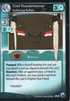 My Little Pony TCG - Chief Thunderhooves #9 Rare