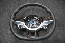 Driver Steering Wheel Black Leather 670269838 OEM Maserati Grecale Modena 2023