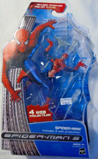 Hasbro 2007 Marvel Spider-Man 3 Spider-Man with Web Launcher Action Figure NIB