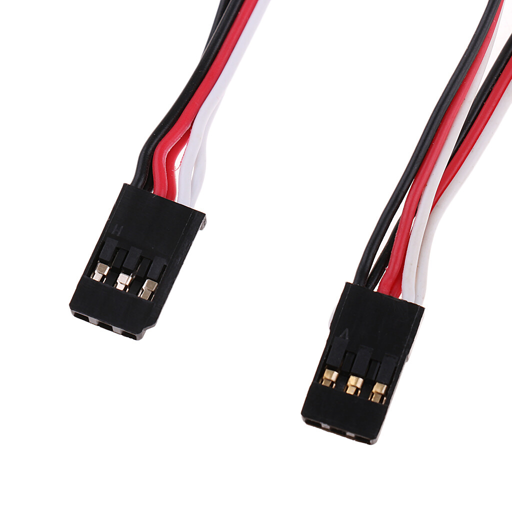 Kit De 21 Câbles D'Extension Servo HUAZIZ - JR/Futaba - 10/15/30cm + Câbles Y - Pour RC
