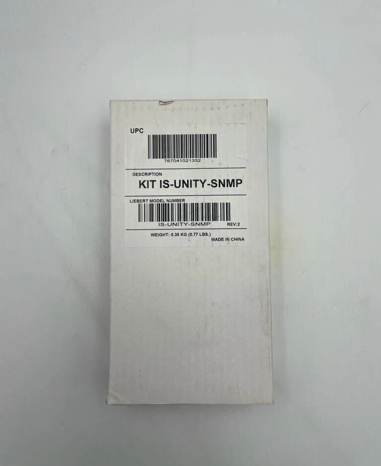 LIEBERT IS-UNITY-SNMP NETWORK CARD REMOTE MONITORING - Image 3 of 3