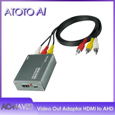ATOTO Video Out Adaptor HDMI - AHD Video Converter for Stereo NOT A6Y A6KL SA102