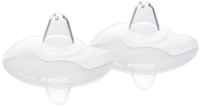 Medela Contact Brusthütchen mit Aufbewahrungsbox Größe S