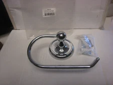 DELANEY 590106 Euro Toilet Tissue Paper Holder Bath Accessory CHROME Finish