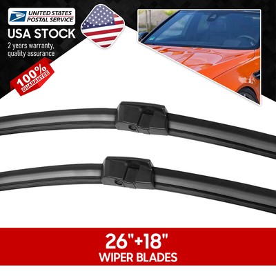 Super Clean Windshield Wiper Blades 26''&18'' Set For 2012 2013 2014 2015 BMW M5