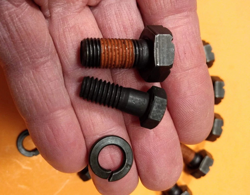 OEM Mopar Clutch+ Flywheel Bolts Plymouth Dodge SmallBlock 318 340 360 Dart Cuda - Image 3 of 4