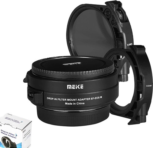 Meike MK-EFTM-C AF Lens Mount Adapter with VND UV for Canon EF/EF-S to EOS M - Picture 9 of 9