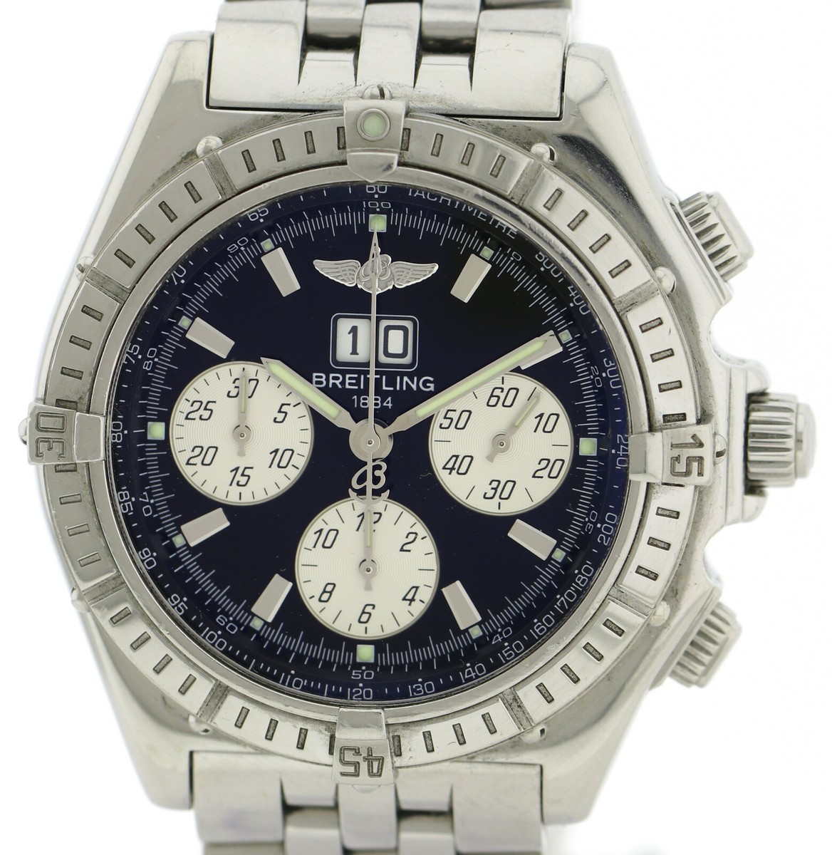 Breitling Windrider Crosswind Special Panorama Datum Chronograph A44355  Fullset