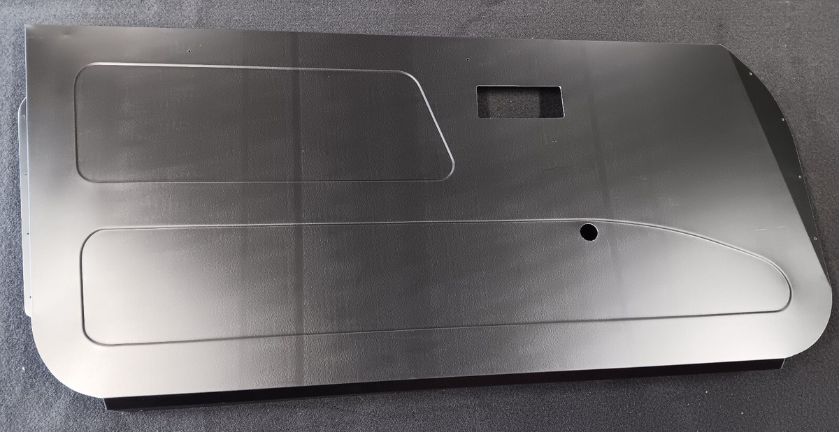 Honda CRX 88-91 .040 Matte Black Aftermarket Aluminum Door Cards