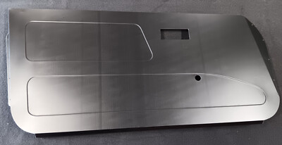 Honda CRX 88-91 .040 Matte Black Aftermarket Aluminum Door Cards