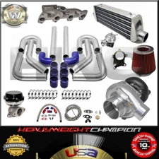 Turbo Kit T3/T4 for 95-02 Chevy Cavalier Sunfire 2.2L S10 IC WG BOV Manifold BL
