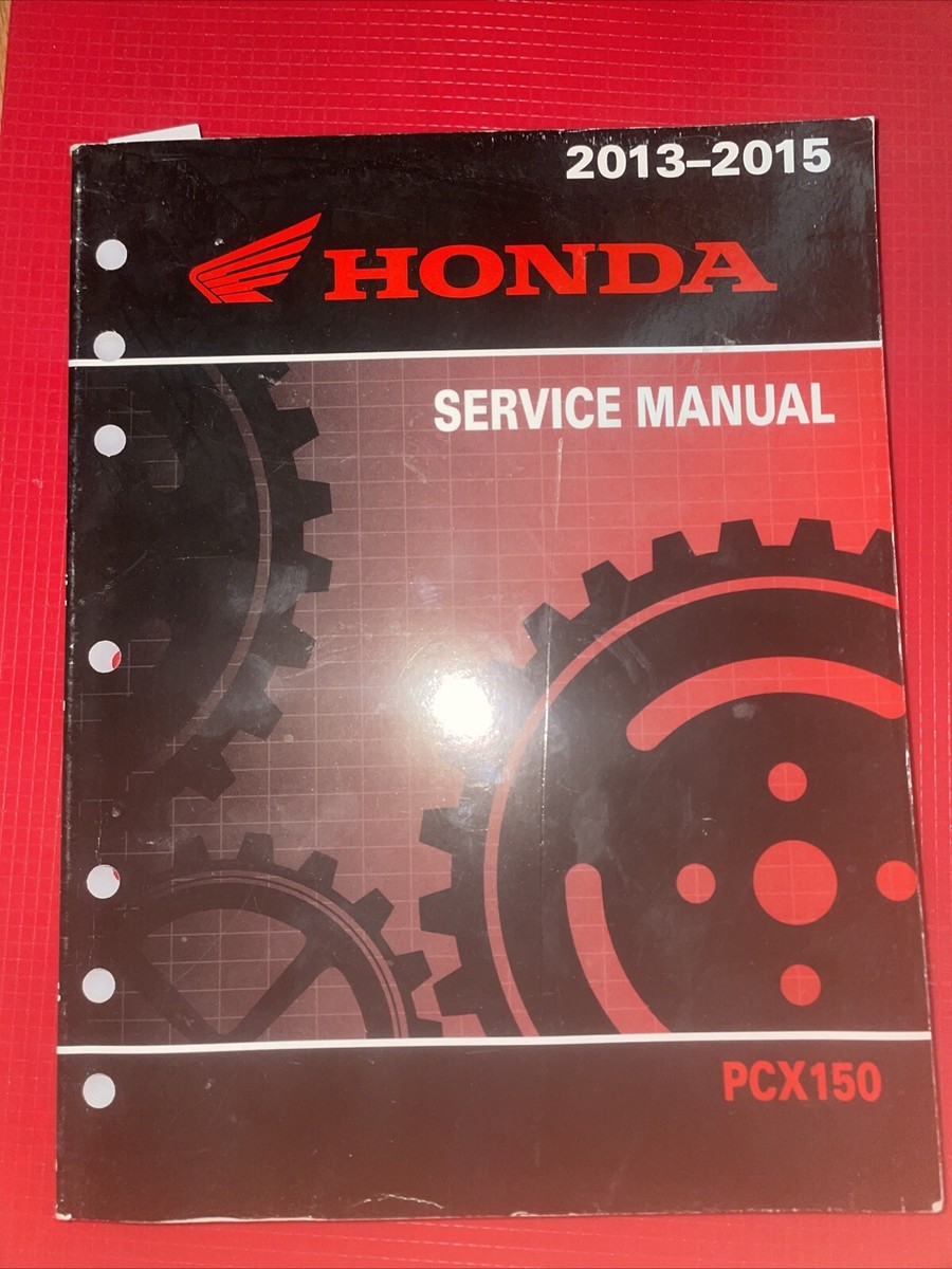 HONDA SERVICE MANUAL OEM 2013-2015 PCX150 61KZY01 | eBay