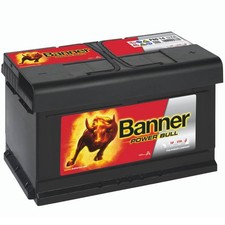 Banner Power Bull 80Ah P8014 Autobatterie 12V Starterbatterie Batterie KFZ PKW