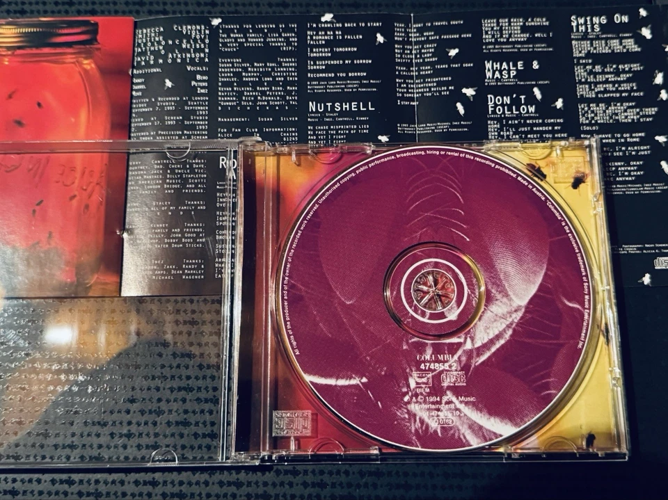 Alice In Chains - Jar Of Flies CD | Columbia | 1994 | TOP ZUSTAND - Bild 2 von 4
