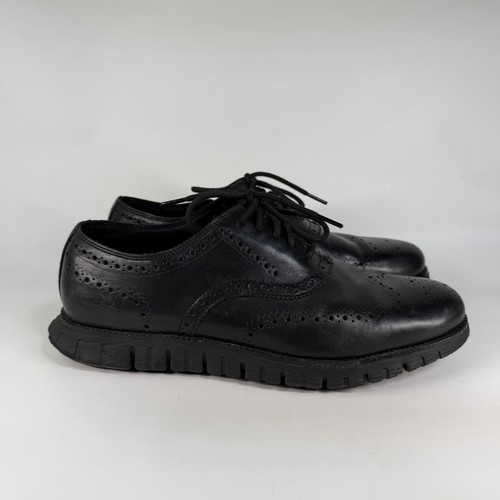 Cole Haan ZERØGRAND Remastered Mens 10.5 Wide Wingtip Oxfords Brogue C39601 Comf