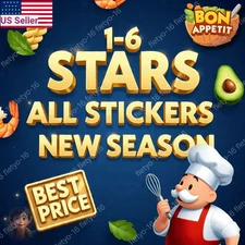 Monopoly Go Stickers ⭐️ 1 - 6 ⭐️ALL STICKER⭐️FAST SEND ⚡BEST PRICE 💰