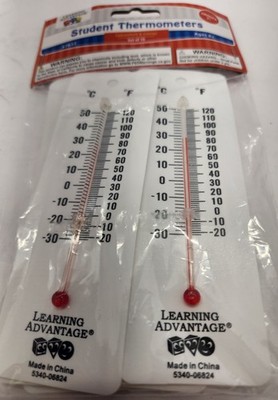 Learning Advantage Student Thermometers - Set of 10 
