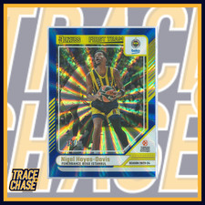 2024-25 Panini Donruss EuroLeague BK Nigel Hayes-Davis Blue Laser 33/49 #198