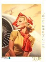 Calvendo Puzzle Josephine Jetstream | 1000 Pieces, Finished Size 25.2 × 18.9 In