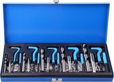 131 Pcs Sae Thread Repair Kit Hss Drill Helicoil Standard Assorted Sizes 131 Pcs Sae Thread Repair Kit Hss Drill Helicoil Standard Assorted Sizes