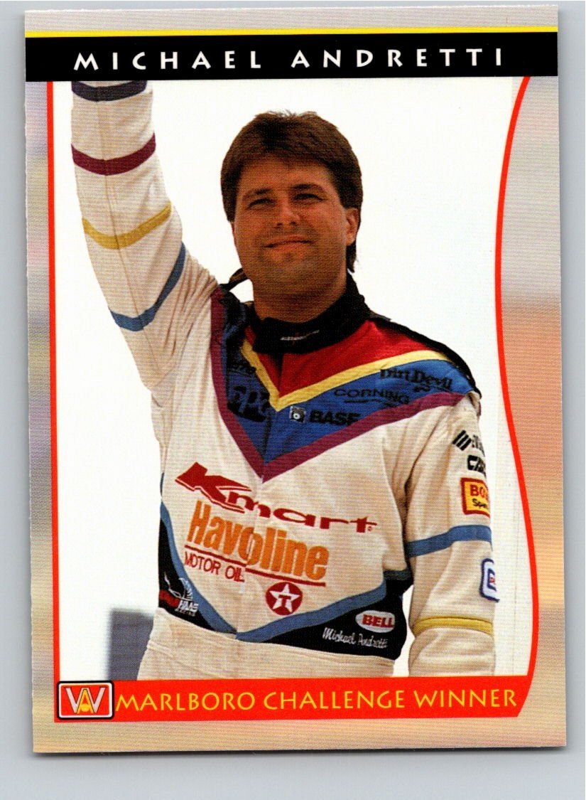 1992 All World Indy #46 Michael Andretti Newman/Haas Racing Free Shipping!