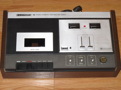 #ad #ad VTG Hitachi TRQ 2000D Stereo Cassette Tape Deck Excellent Shape Parts Repair $79.95