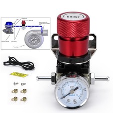 Red Jdm Universal Manual Turbo Boost Controller 1-150 Psi Gauge For Sr20det Sr