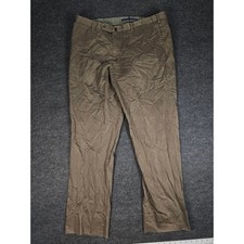 Incotex Venezia 1951 Men's Olive Green Chino Pants Cotton Italian Size 40