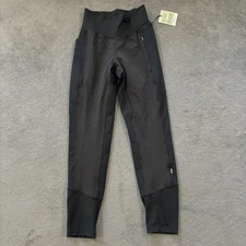 REI Co-op Black Pull On Zip Pocket Nylon Compression Pants Women's Size XSmall