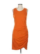 Nine West Women Orange Casual Dress L