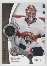 2021 Upper Deck SP Game Used 2005-06 Retro Rookies Gold 4/25 Spencer Knight 4om