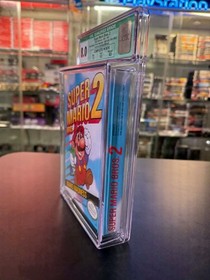 NES Super Mario Bros 2 CIB Not Sealed graded CGC 8.0 With 9.2 Cartridge