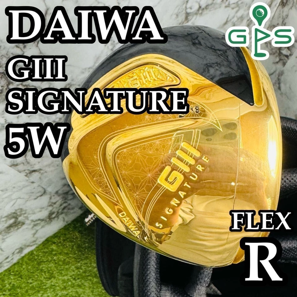 GLOBERIDE GIII SIGNATURE 2019 5W Fairway Wood Flex-R SVF EX Ⅳ FM-419F No H/C - Image 4 of 4